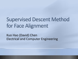 Supervised Descent Method for Face Alignment