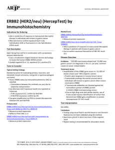 ERBB2 (HER2/neu) (HercepTest) by