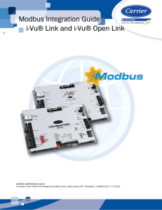 Modbus Integration Guide