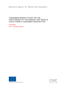 consumer market study on the functioning of the market