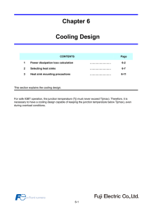 Chapter 6 Cooling Design