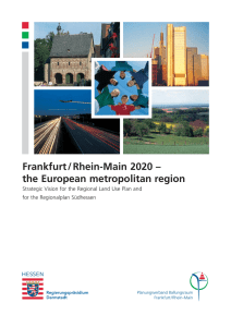 Frankfurt/Rhein-Main 2020 - Regionalverband FrankfurtRheinMain