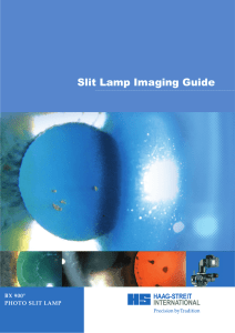 Slit Lamp Imaging Guide