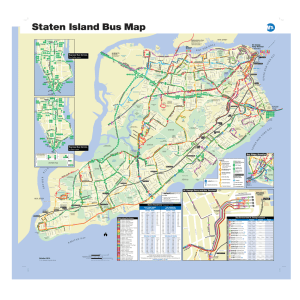 Staten Island Bus Map October 2015
