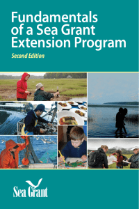 Fundamentals of a Sea Grant Extension Program