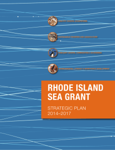 strategic plan - Rhode Island Sea Grant