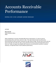 Accounts Receivable Performance