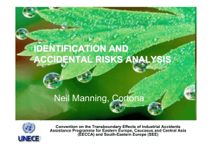 IDENTIFICATION AND ACCIDENTAL RISKS ANALYSIS Neil