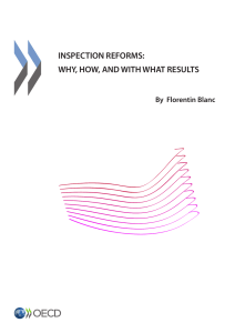 inspection reforms: why, how, and with what results