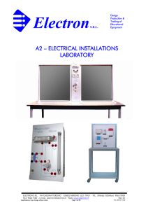 electrical installations modular taining system