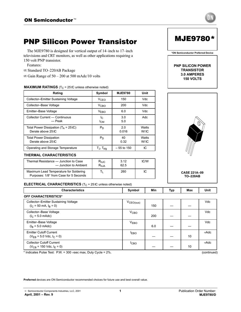 2SA837 Transistor Silicon PNP CASE Panasonic TO3 MAKE