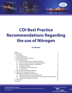 CDI Best Practice - Nitrogen