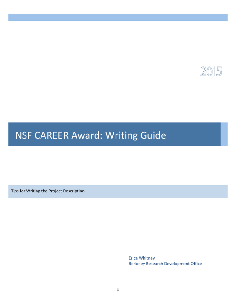nsf dissertation award