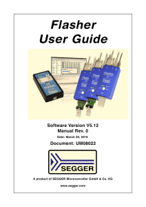 Flasher ARM User Guide