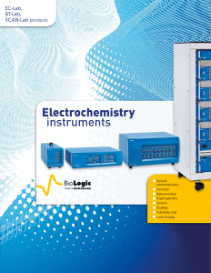 Electrochemistry instruments - Bio
