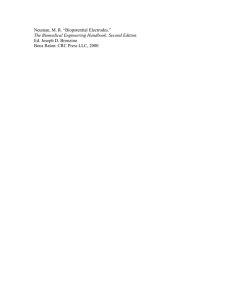 Chapter 48 - Biopotential Electrodes