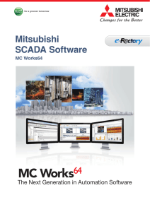 Mitsubishi SCADA Software MC Works64