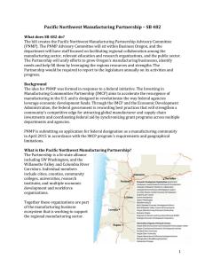 Pacific Northwest Manufacturing Partnership