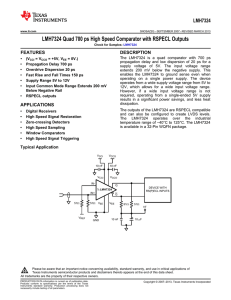 LMH7324 - Texas Instruments