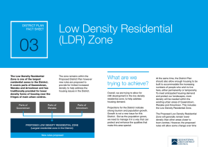 Low Density Residential Zone - Queenstown Lakes District Council