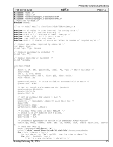 stiff.c - Solar Physics Group