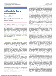 Left Ventricular Scar in Atrial Fibrillation: Cause or Effect?∗