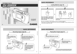 QV-5000SX - Support