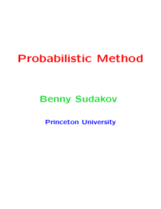 Probabilistic Method