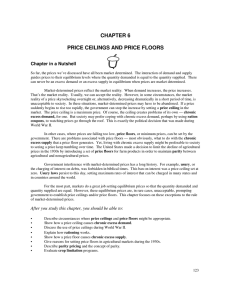 chapter 6 price ceilings and price floors