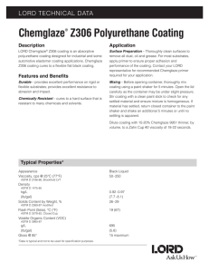 Chemglaze® Z306 Polyurethane Coating