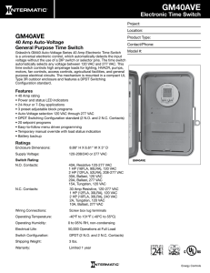 GM40AVE - Intermatic