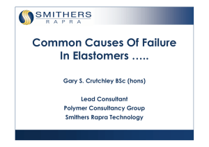 Common Causes Of Failure In Elastomers …..
