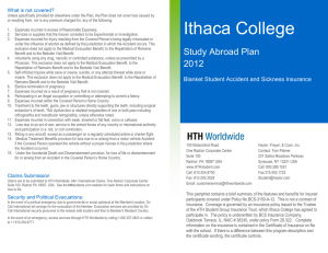 Ithaca College London Center