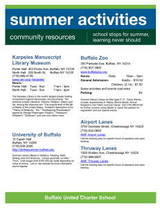 Buffalo United Charter School CommRes 2015