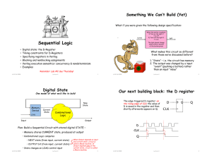 Sequential Logic