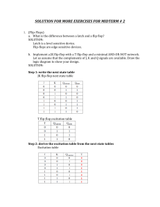 SOLUTION FOR MORE EXERCISES FOR MIDTERM # 2