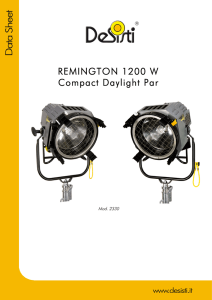 REMINGTON 1200 W Compact Daylight Par