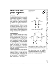 Application Note 74 LM139/LM239/LM339 A Quad