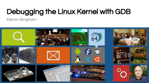 Debugging the Linux Kernel with GDB