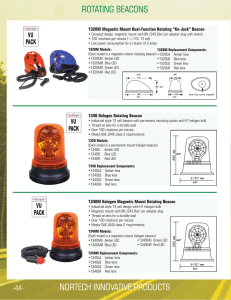 14. Nortech-Rotating Beacons-