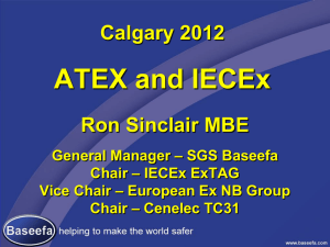 ATEX and IECEx - QPS Evaluation Services