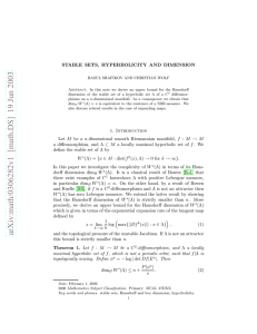 arXiv:math/0306282v1 [math.DS] 19 Jun 2003