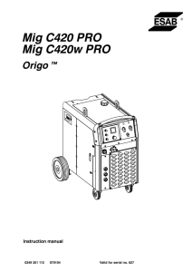 OrigoMig C420 PRO, OrigoMig C420w PRO