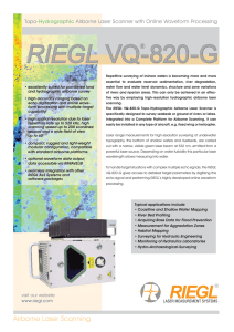 Datasheet RIEGL VQ-820-G