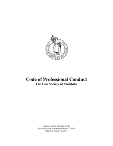 Code of Professional Conduct