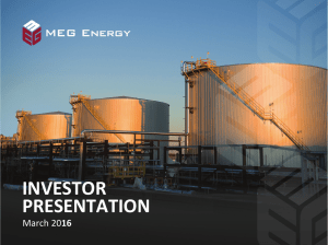 MEG Energy Investor Presentation March 2016 (Liza 1).pptx