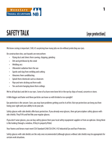 safety talk - WorkSafeNB