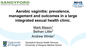 Aerobic vaginitis - British Association for Sexual Health and HIV
