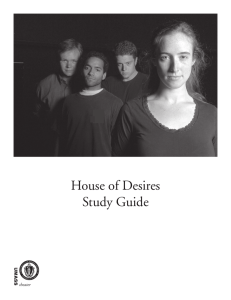 House of Desires study guide
