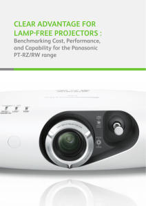 clear advantage for lamp-free projectors